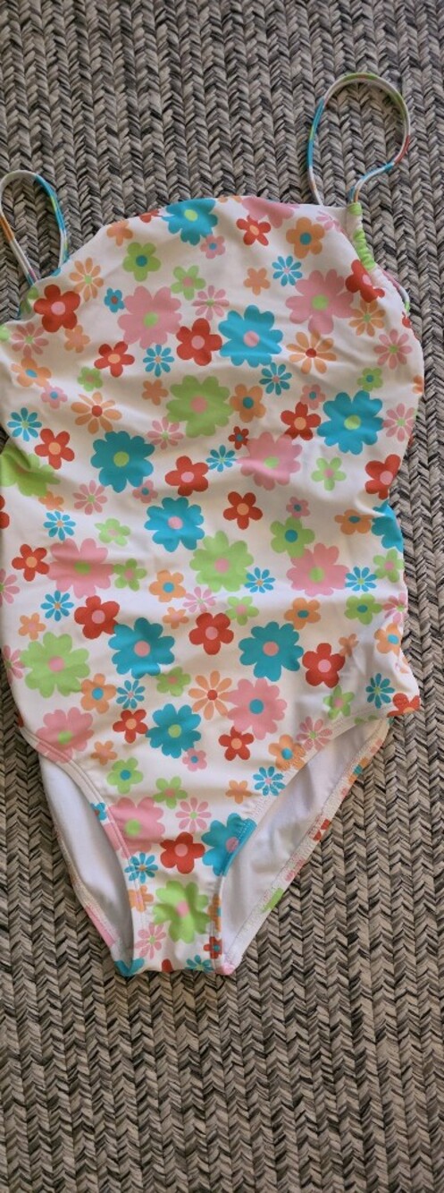 Floral One-Piece Swimsuit in Multi-Color